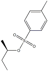 p-Toluenesulfonic acid (R)-sec-butyl ester Struktur