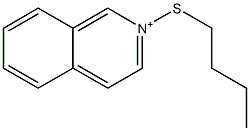 2-Butylthioisoquinolinium Struktur