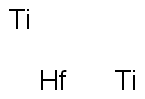 Dititanium hafnium Struktur