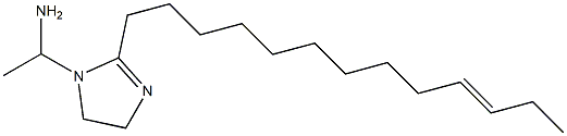 1-(1-Aminoethyl)-2-(10-tridecenyl)-2-imidazoline Struktur