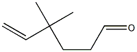 4,4-Dimethyl-5-hexenal Struktur