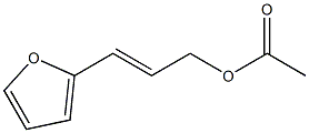 2-(3-Acetoxy-1-propenyl)furan Struktur