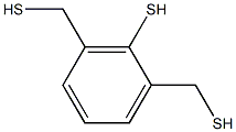 2,6-Bis(mercaptomethyl)benzene-1-thiol Struktur