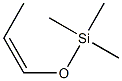 Trimethyl[[(Z)-1-propenyl]oxy]silane Struktur