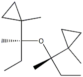 (-)-Ethyl[(S)-1-(1-methylcyclopropyl)ethyl] ether Struktur