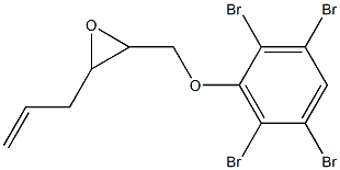 2,3,5,6-Tetrabromophenyl 3-allylglycidyl ether Struktur