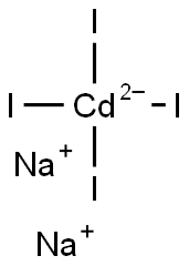 Sodium tetraiodocadmate Struktur