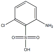 2-Amino-6-chlorobenzenesulfonic acid Struktur