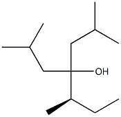 [R,(-)]-4-Isobutyl-2,5-dimethyl-4-heptanol Struktur