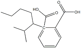 (-)-Phthalic acid hydrogen 1-[(S)-1-isopropylpentyl] ester Struktur