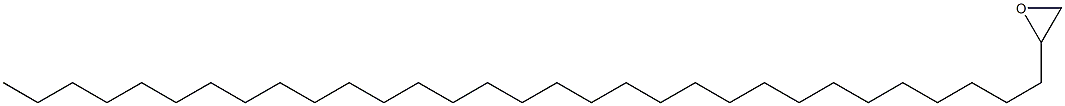 1,2-Epoxytritriacontane Struktur