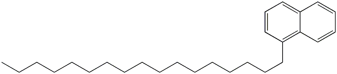 1-Heptadecylnaphthalene Struktur