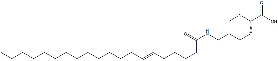 N6-(6-Icosenoyl)-N2,N2-dimethyllysine Struktur