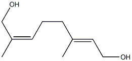 8-Hydroxygeraniol Struktur