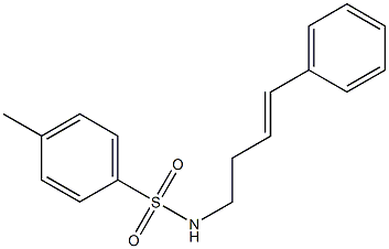 N-(4-Phenyl-3-butenyl)-p-toluenesulfonamide Struktur