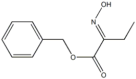 2-Hydroxyiminobutanoic acid benzyl ester Struktur