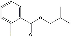 o-Iodobenzoic acid isobutyl ester Struktur