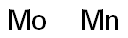 Manganese molybdenum Struktur