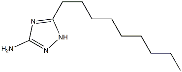 5-Nonyl-1H-1,2,4-triazol-3-amine Struktur