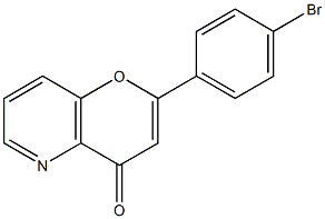 4'-Bromo-5-azaflavone Struktur