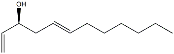 (1S)-1-Ethenyl-3-decen-1-ol Struktur