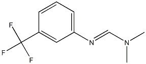 3-Trifluoromethyl-N-[(dimethylamino)methylene]benzenamine Struktur