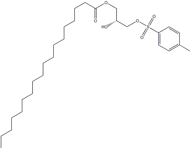 [R,(-)]-Glycerin 1-stearate 3-(p-toluenesulfonate) Struktur