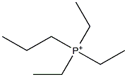 Triethylpropylphosphonium Struktur