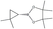 2-[(1S)-2,2-Dimethylcyclopropyl]-4,4,5,5-tetramethyl-1,3,2-dioxaborolane Struktur