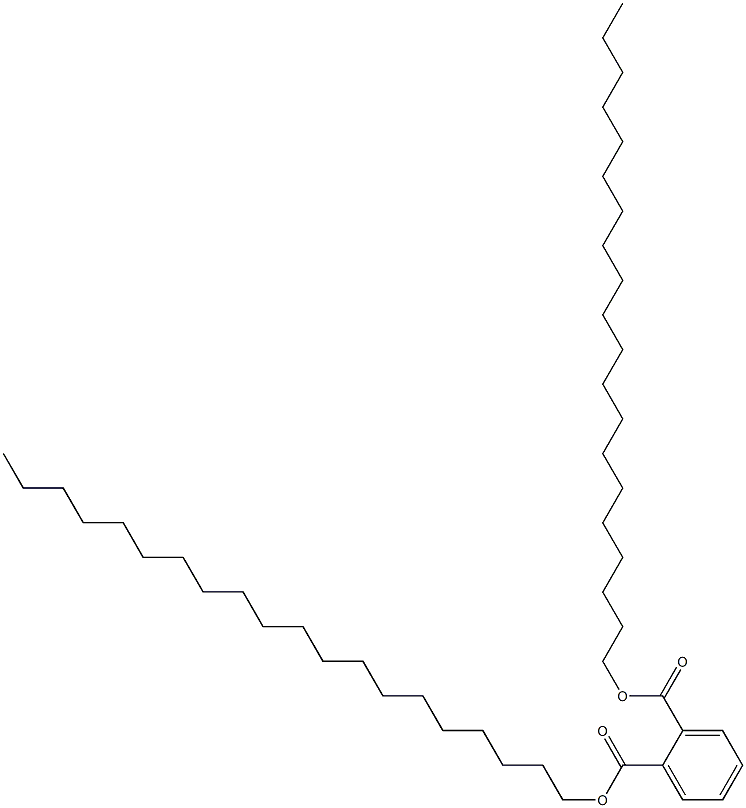 Phthalic acid diicosyl ester Struktur