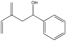 3-Methylene-1-phenyl-4-penten-1-ol Struktur