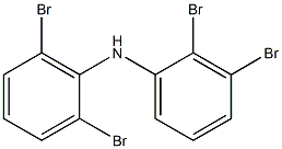 2,3-Dibromophenyl 2,6-dibromophenylamine Struktur