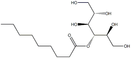 L-Mannitol 3-nonanoate Struktur