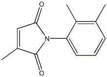 2,5-Dihydro-1-(2,3-dimethylphenyl)-3-methyl-1H-pyrrole-2,5-dione Struktur