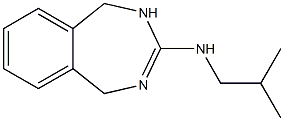 N-Isobutyl-4,5-dihydro-1H-2,4-benzodiazepin-3-amine Struktur