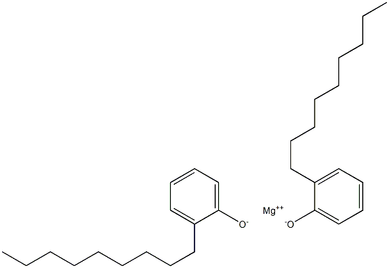 Magnesium bis(2-nonylphenolate) Struktur