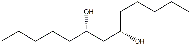 (6S,8S)-6,8-Tridecanediol Struktur