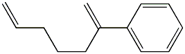 2-Phenyl-1,6-heptadiene Struktur