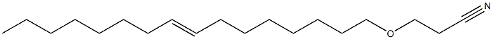 3-(8-Hexadecenyloxy)propionitrile Struktur