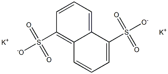 1,5-Naphthalenedisulfonic acid dipotassium salt Struktur