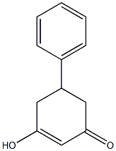 3-Hydroxy-5-phenyl-2-cyclohexene-1-one Struktur