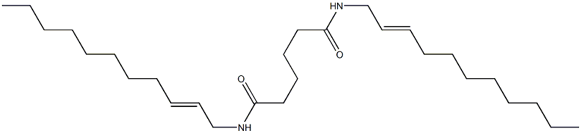 N,N'-Di(2-undecenyl)adipamide Struktur