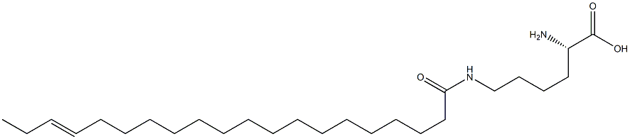 N6-(17-Icosenoyl)lysine Struktur