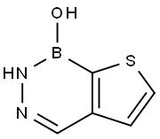 7-Hydroxy-6,7-dihydro-1-thia-5,6-diaza-7-bora-1H-indene Struktur