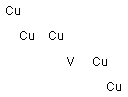 Vanadium pentacopper Struktur