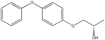 (S)-1-(4-Phenoxyphenoxy)-2-propanol Struktur