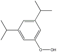 3,5-Diisopropylphenyl hydroperoxide Struktur