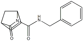 2-(Benzylcarbamoyl)-2-azabicyclo[2.2.1]hept-5-en-3-one Struktur