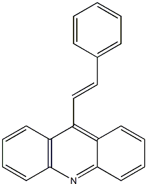 9-[(E)-Styryl]acridine Struktur