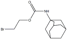 (Adamantan-1-yl)carbamic acid 2-bromoethyl ester Struktur